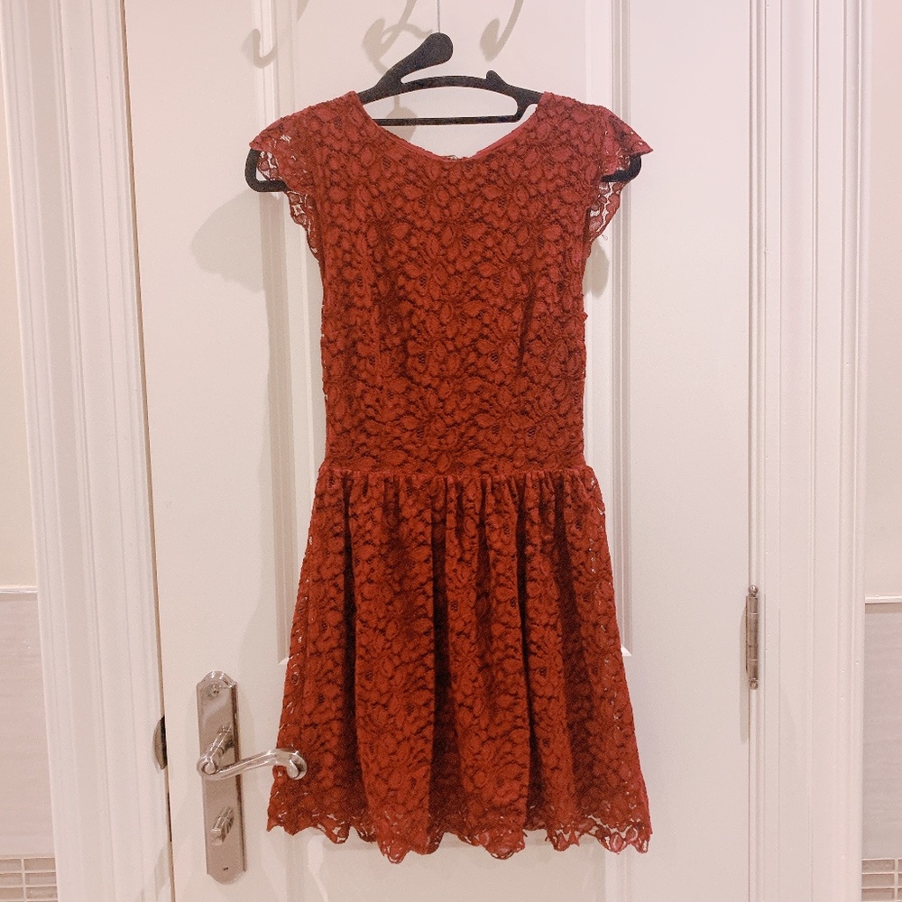 Lace Mini Dress